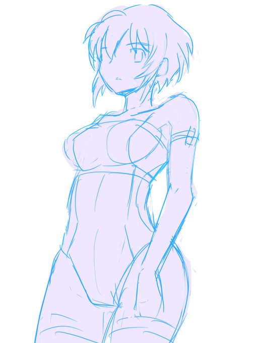 ニーナちゃんラフ 