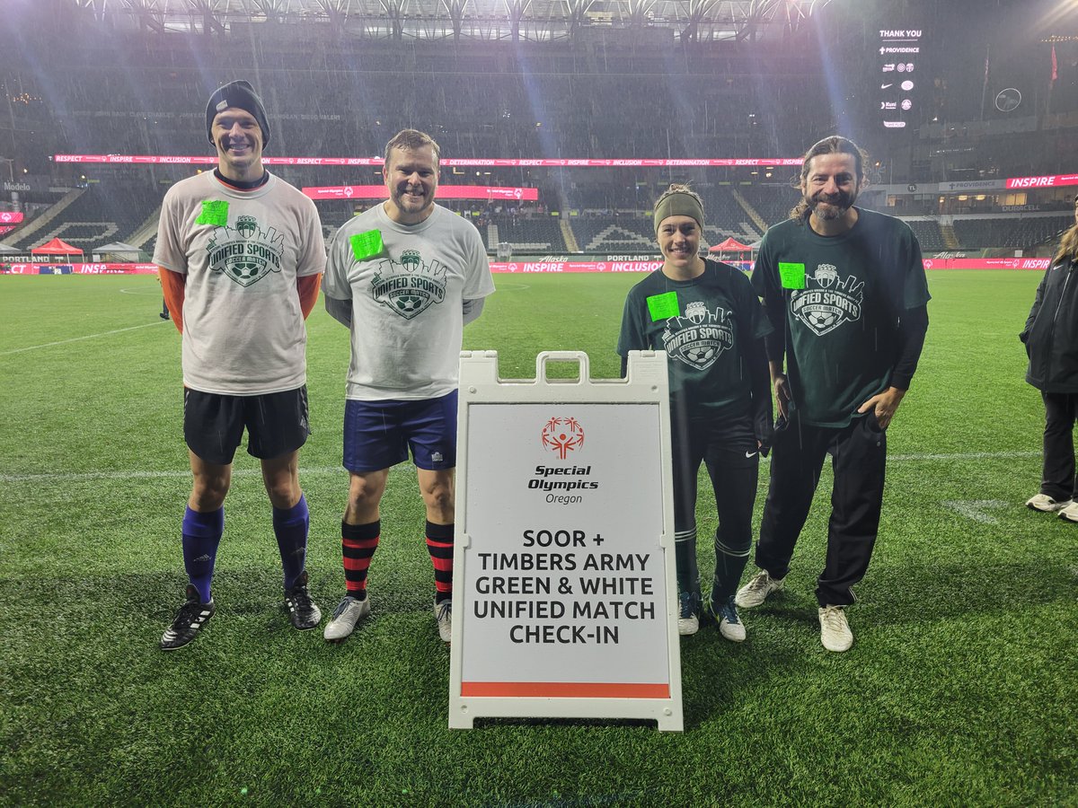 A shout-out to the more than 75 Providence caregivers and their family members who volunteered during the Special Olympics Oregon Fall State Games. We are proud to be the presenting sponsor, along with our Timbers and Thorns FC partners, to bring this event to Providence Park.