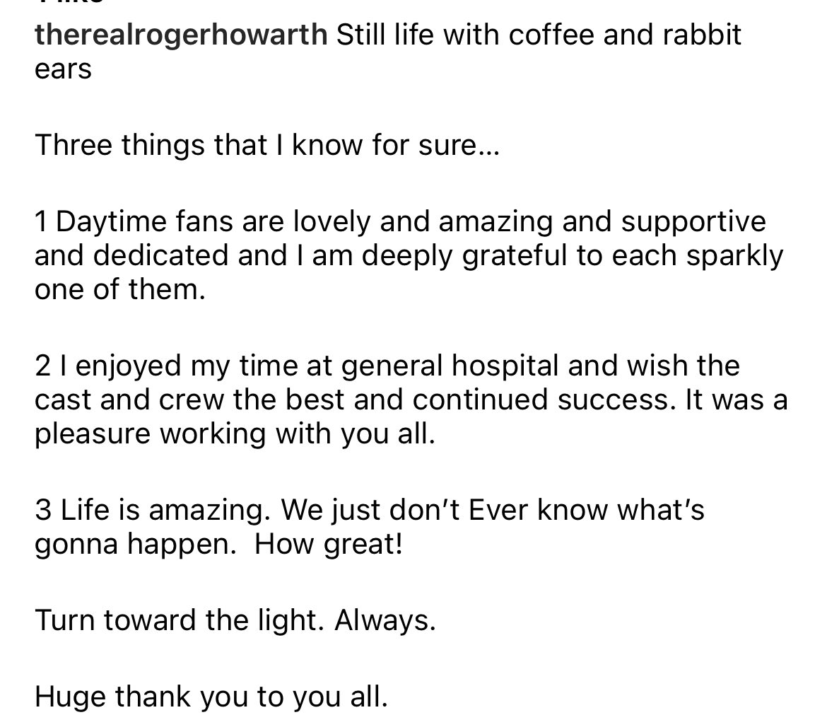 Chupabaca's tweet image. ❤️
#GH #RogerHowarth