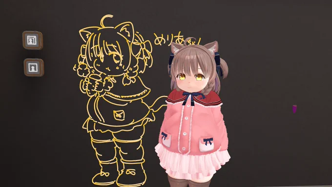めりあちゃんを描かせていただきました #めりあ3D