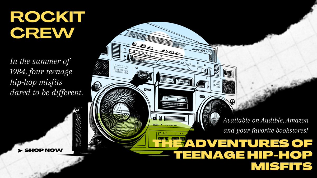 My international-selling novel about four teenage hip-hop misfits in the summer of 1984, who dared to be different. Available on Audible, Amazon and your favorite bookstores. amzn.to/32qPM1p #HipHop50 #hiphop #fiction #books #1980s