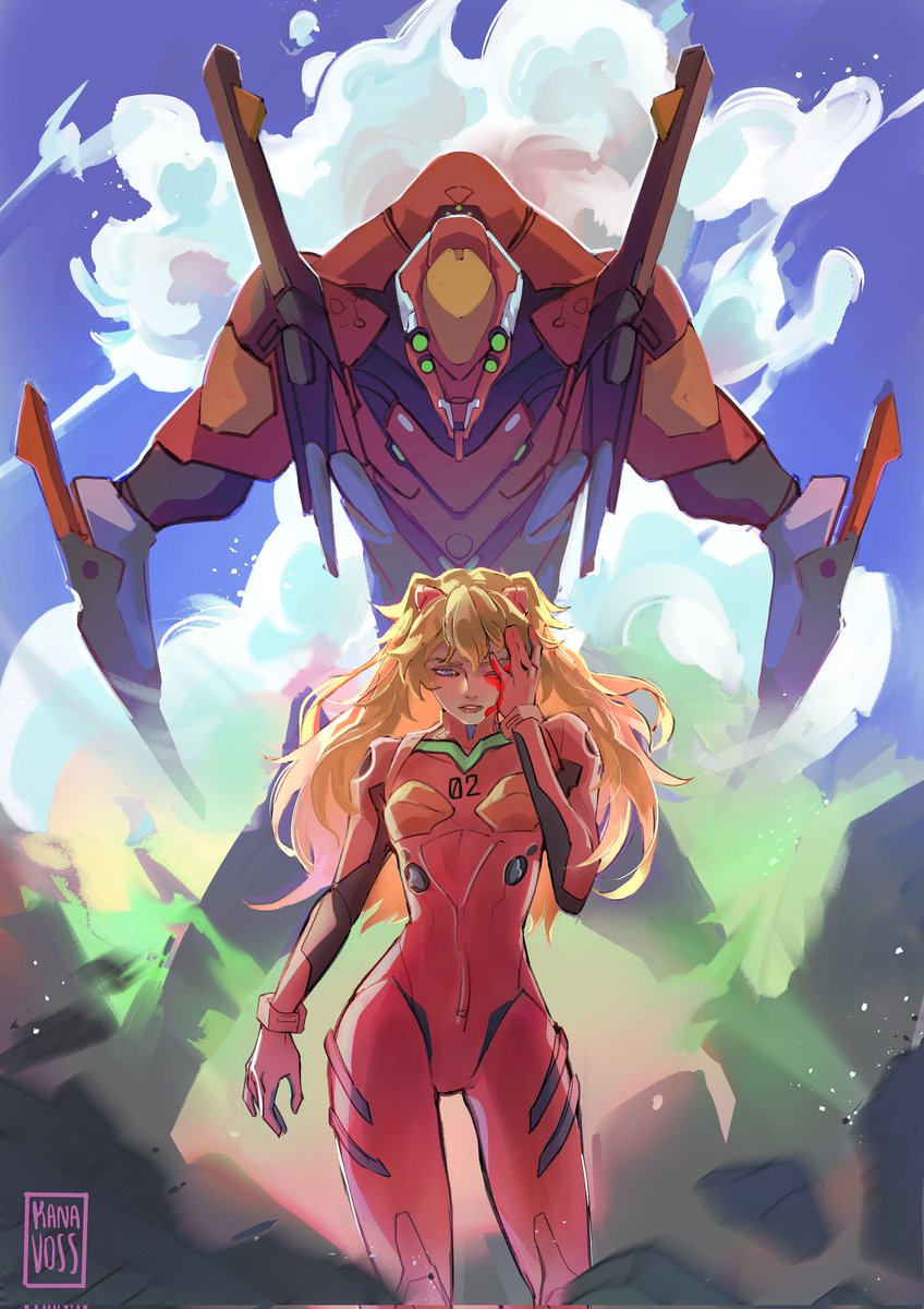 Eva unit 02
#neongenesisevangelion #asuka #evaunit02 #nge #animefanart #animeart #asukafanart #kommsussertod