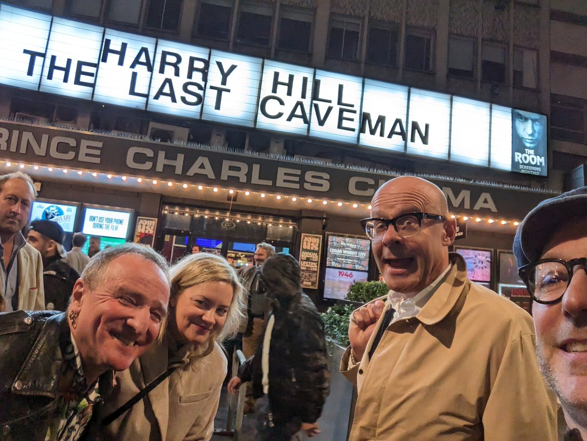 Evening at the world premiere of Harry Hill's The Last Caveman