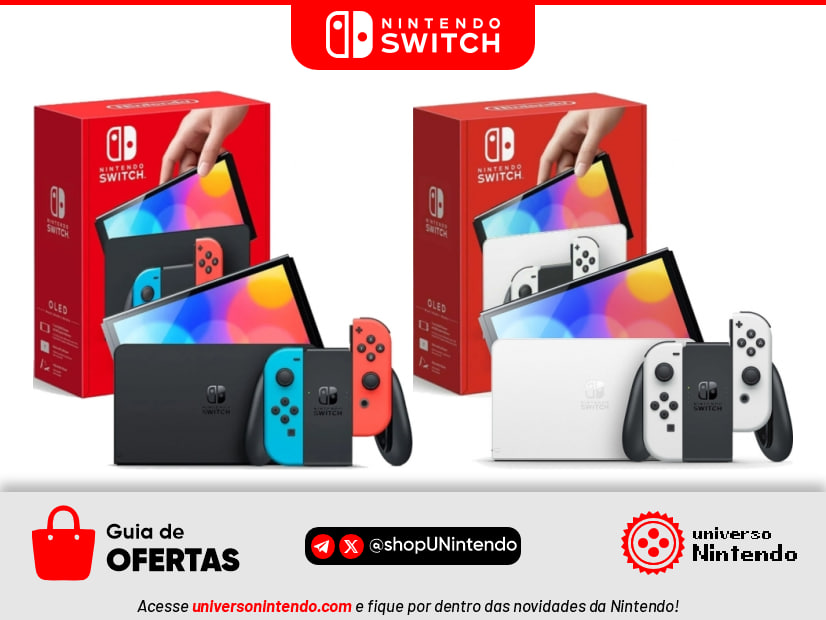 Nintendo Switch OLED Branco - Trilogy Games