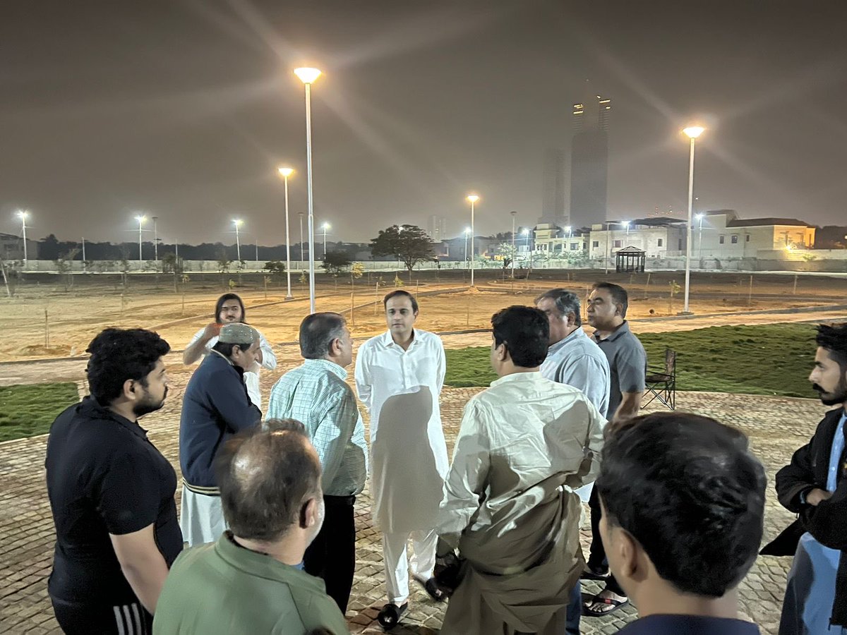 murtazawahab1's tweet photo. Visited Hippodrome Park which is almost complete &amp; will soon be opened up for public https://t.co/SrGdgBqPbF