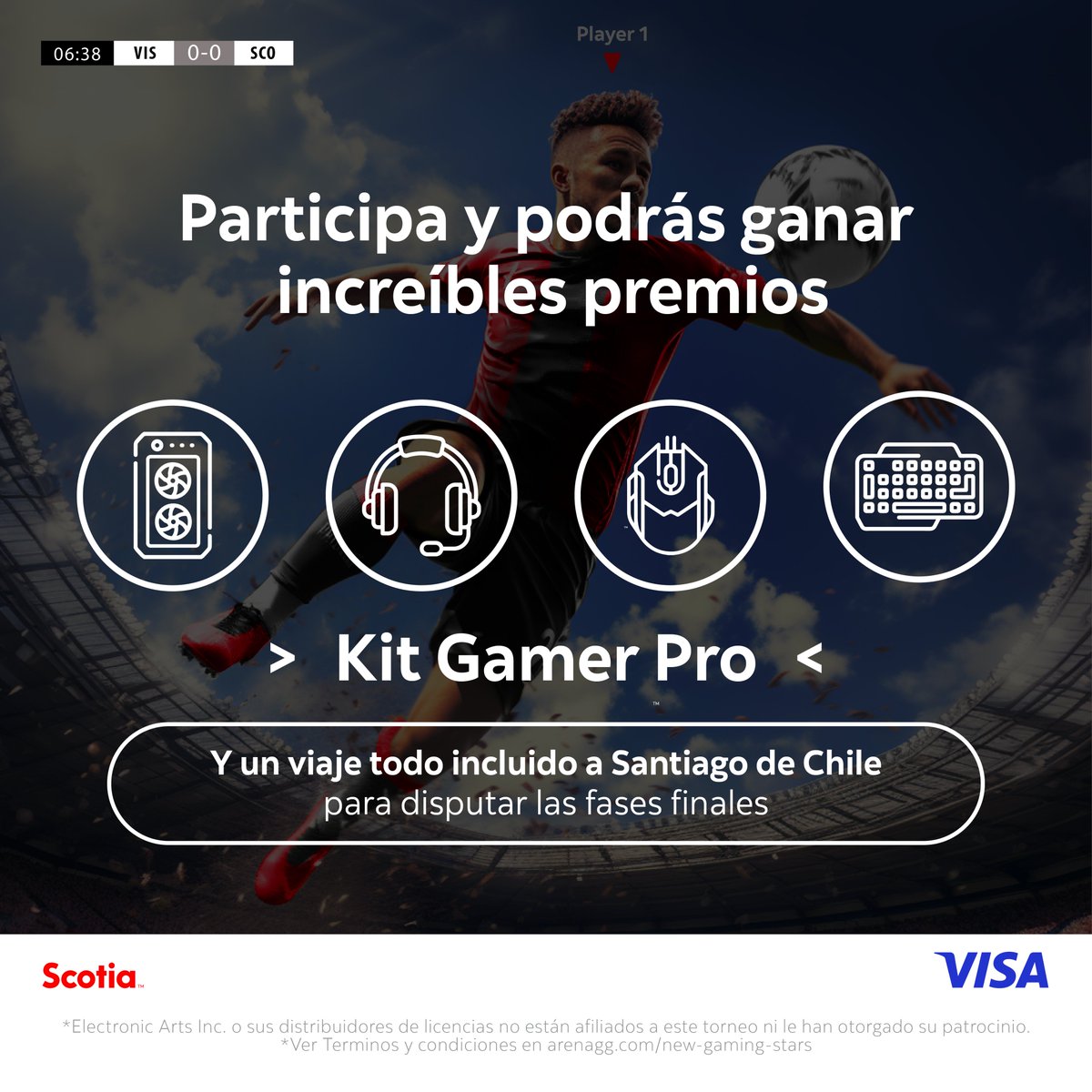 📣Mañana comienza el torneo #NewGamingStarsVisa🎮
¡No pierdas tiempo e inscríbete para competir en #FC24 por grandes premios! 🙌

Últimos cupos ➡ bit.ly/46YNze0