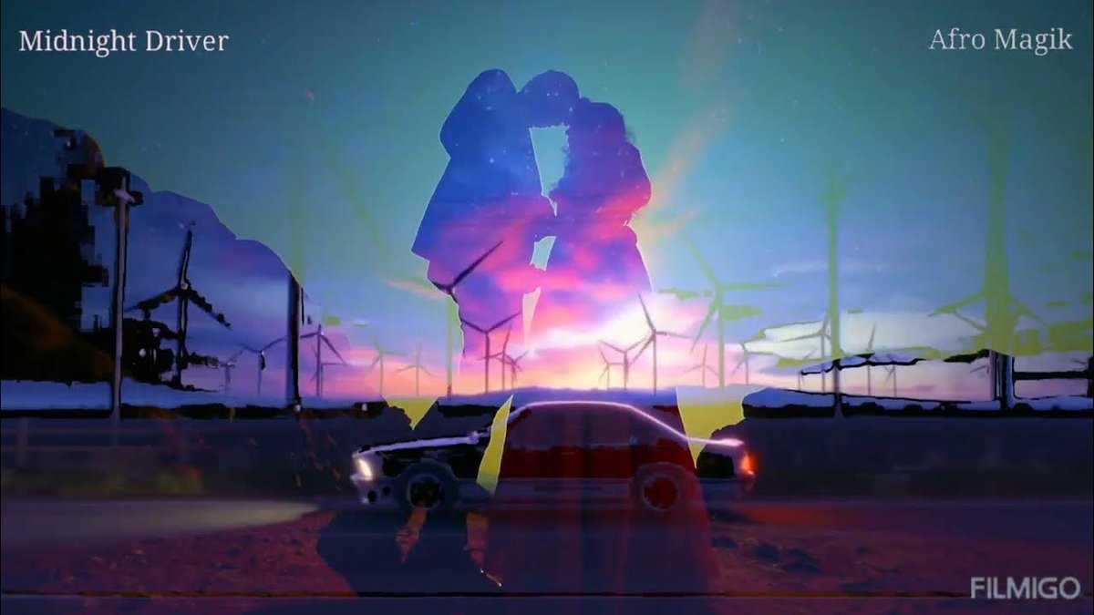 AfroMagikWorld's tweet photo. #MidnightDriver Madness begins. https://t.co/wEx2Z0dxyQ