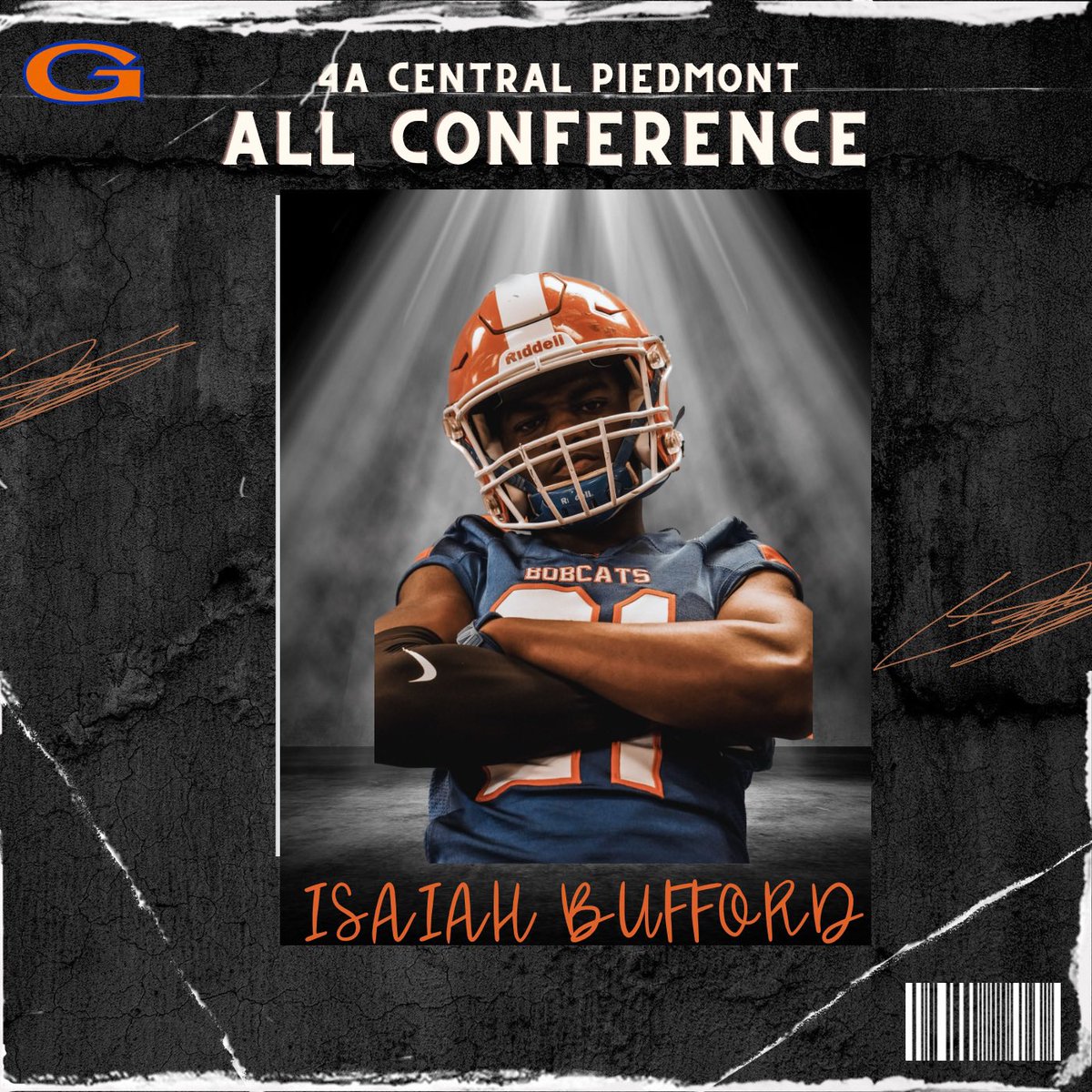 Congrats to Isaiah on being named All Conference.