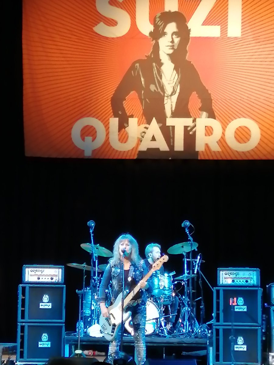 Brillant nite in manchester seein suzi quatro