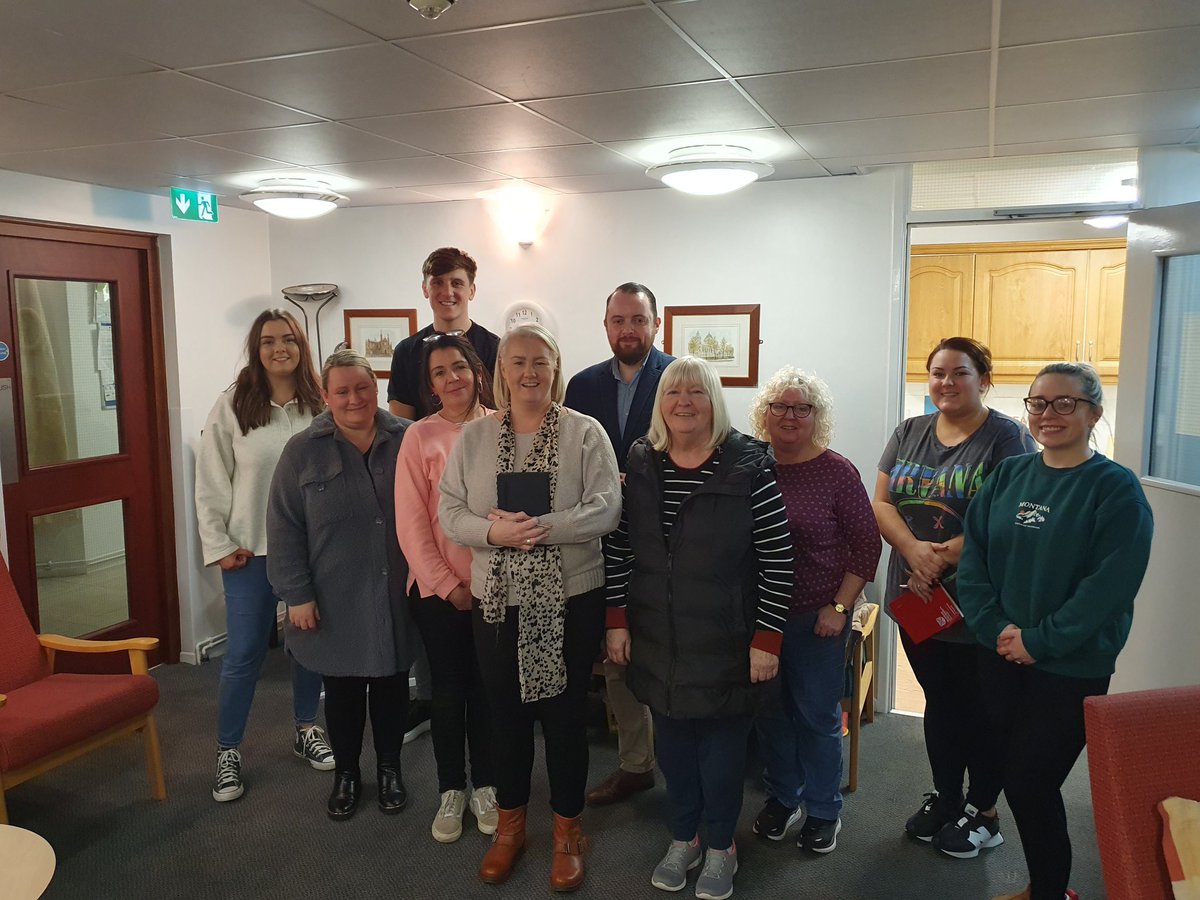 MDABelfast's tweet photo. Great to welcome Cllr @Tracybelfast1 to the Market this afternoon to engage residents on community plans for the exciting regeneration project in St Malachy’s Convent School.

Thanks for visiting! https://t.co/eZBRYFPDMb