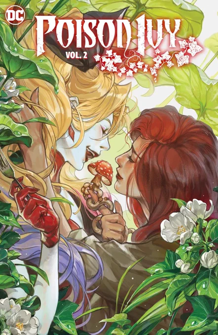 Poison Ivy  Trade Vol. 2: Unethical Consumption comes out Tuesday (tomorrow!)It'll have my concepts and sketches for issue covers 7-12! Excited to hold it tomorrow! :3 Proud of everyone involved  