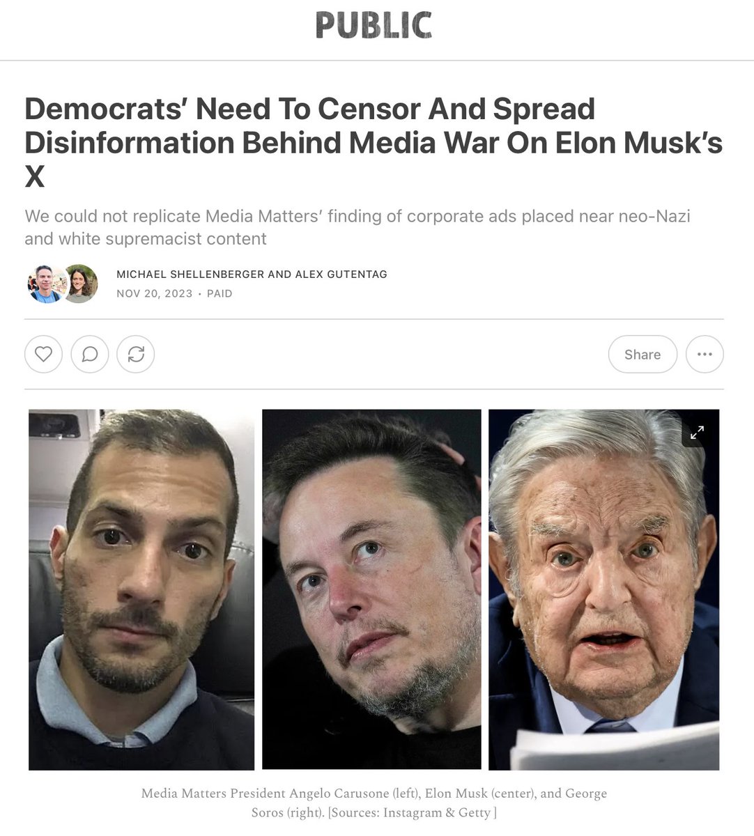 The media say X is placing Apple, IBM, and other ads near pro-Nazi content, but it's not. We tried various ways to replicate Media Matters' research and couldn't. The real goal of Media Matters isn't to fight antisemitism. It's to destroy X as a free speech platform.