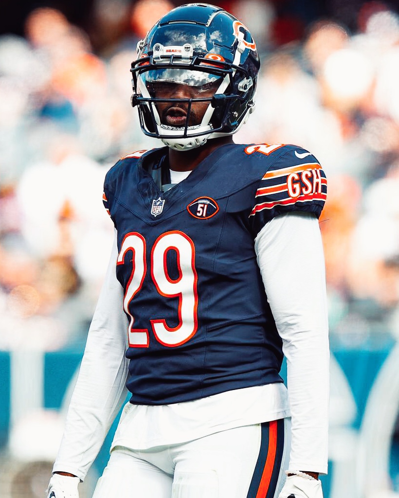 Bears Rookie Tyrique Stevenson in Week 11: 🐻 35 Coverage Snaps 🐻 Zero Catches Allowed 🐻 1 Interception 🐻 0.0 Passer Rating Allowed