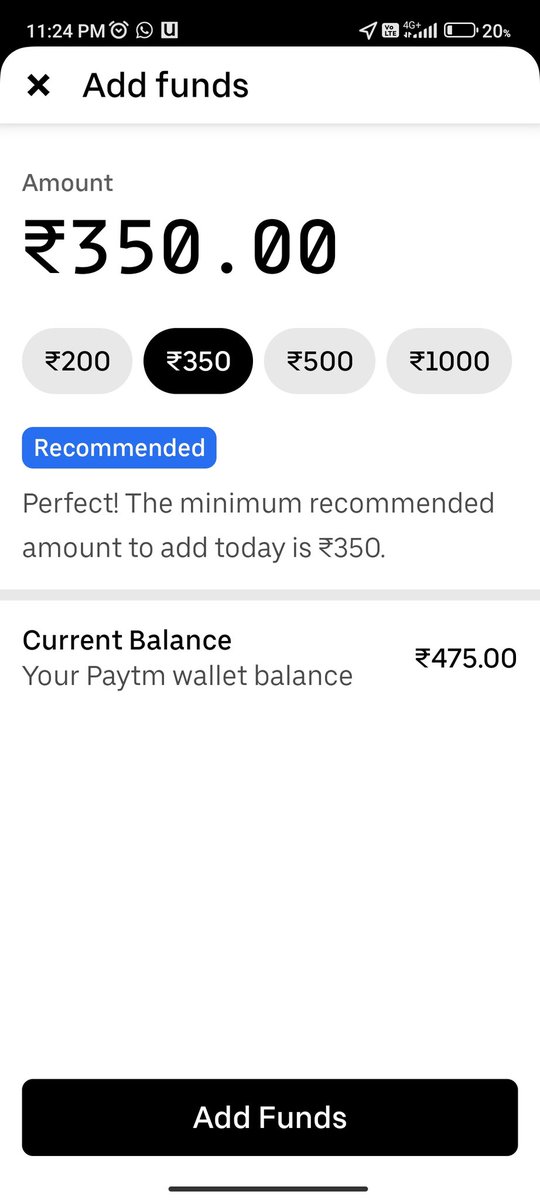 ashuv5185's tweet photo. Hi @UberINSupport @Uber_Support i purchased the shuttle pass of 25 trips but after buying the pass my trip is not booked. Please help me in this matter as soon as possible My payment method is Paytm and it's automatically removed by  application and now it's not working properly https://t.co/F3Nr08EfAT