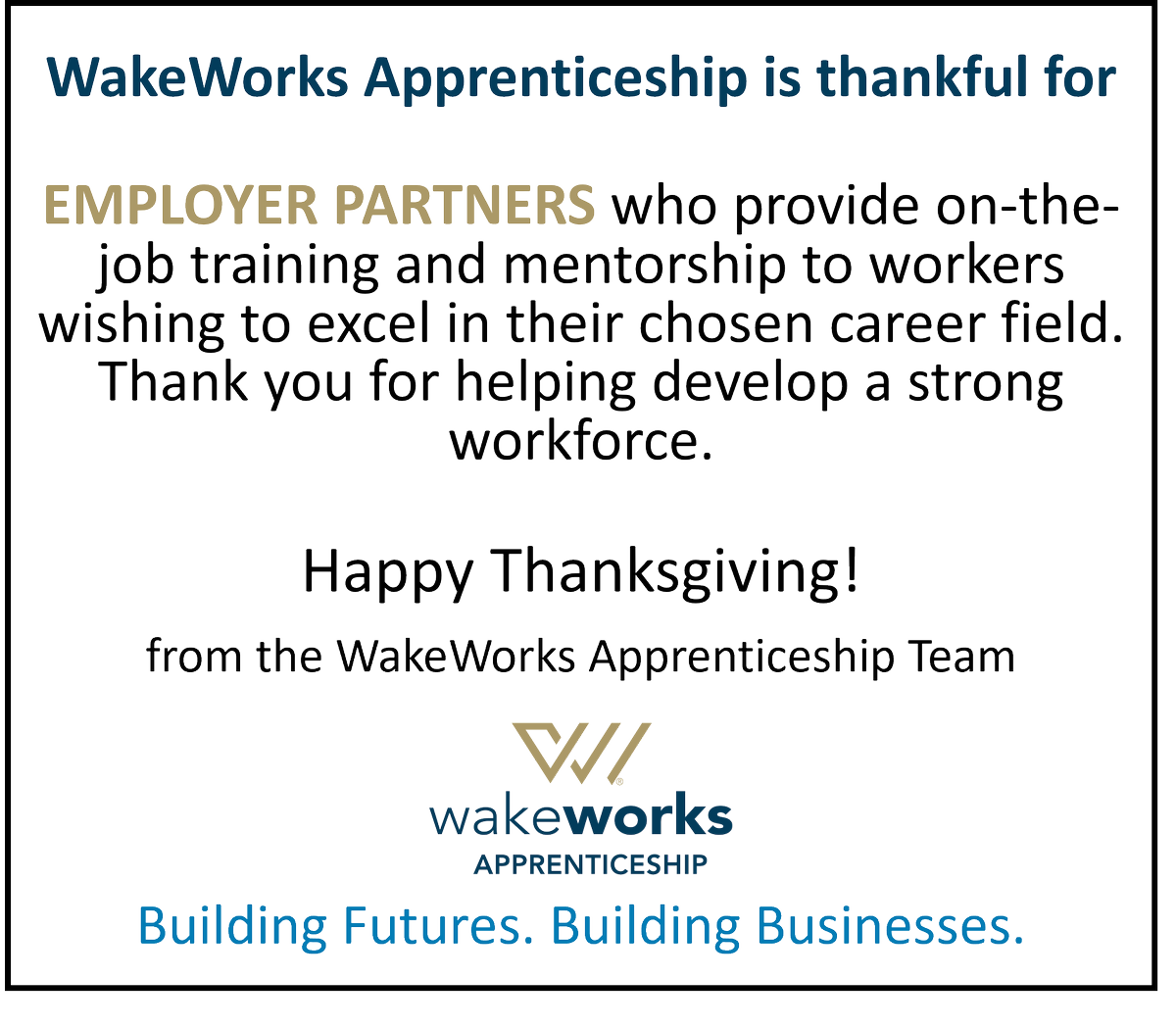 Wake Tech Apprenticeship tweet media