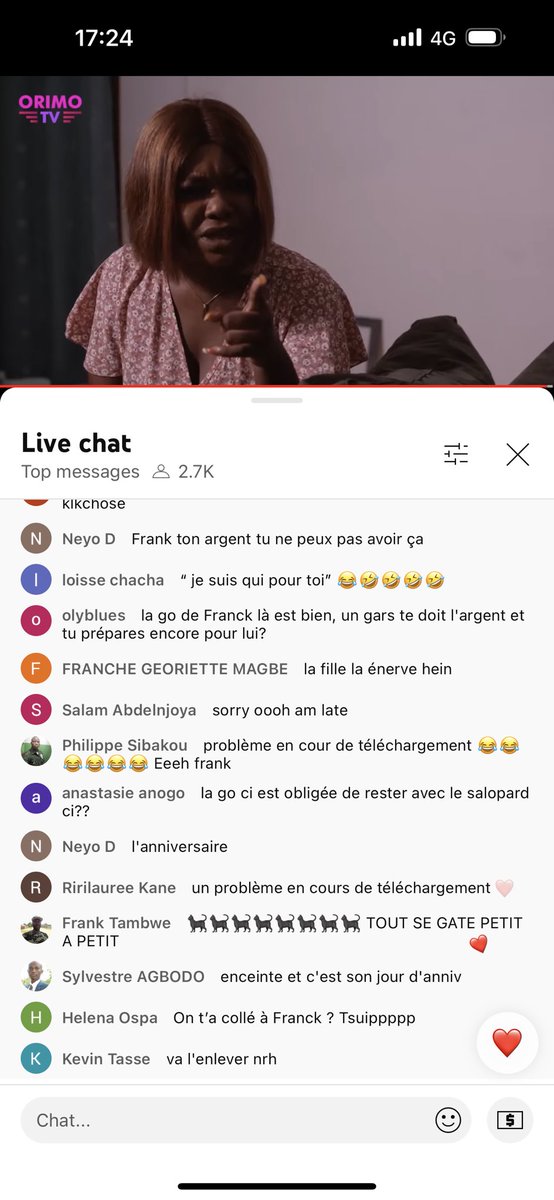 Ouest_Bangangte's tweet image. Aujourdhui on était 2700 à regarder le cas 4 et commenter en direct 😂😍 c’était trop bien ❤️ 
#12cas 
#12casblaiseoption