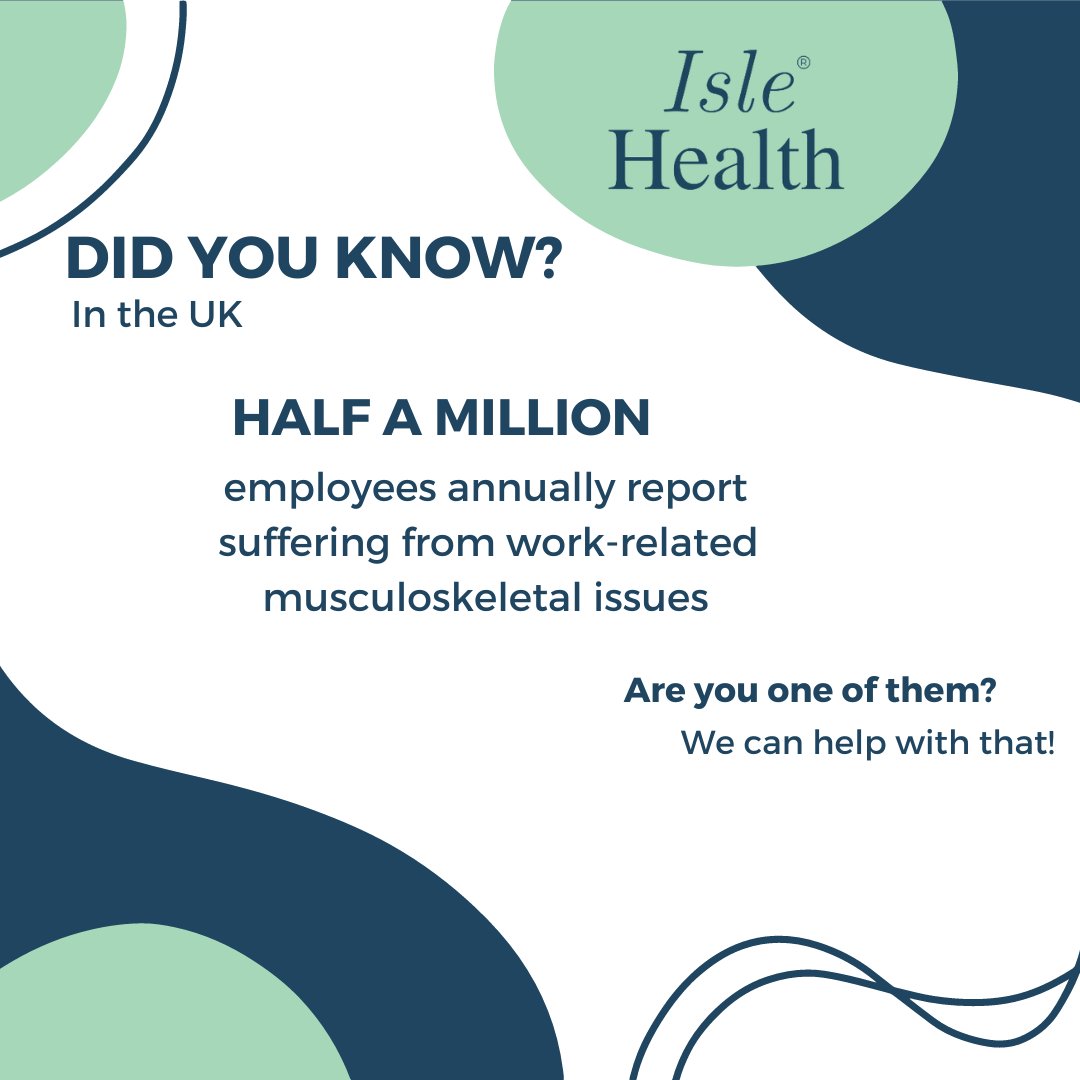 Our corporate wellbeing programs supports you in reducing these stats in your work place.

Drop us a message or email, to get started now! 💪💪

Email - Hello@islehealth.co.uk
Phone - 01242384020

 #islehealth #workplacehealth #healthandwellbeing  #health #knowledge