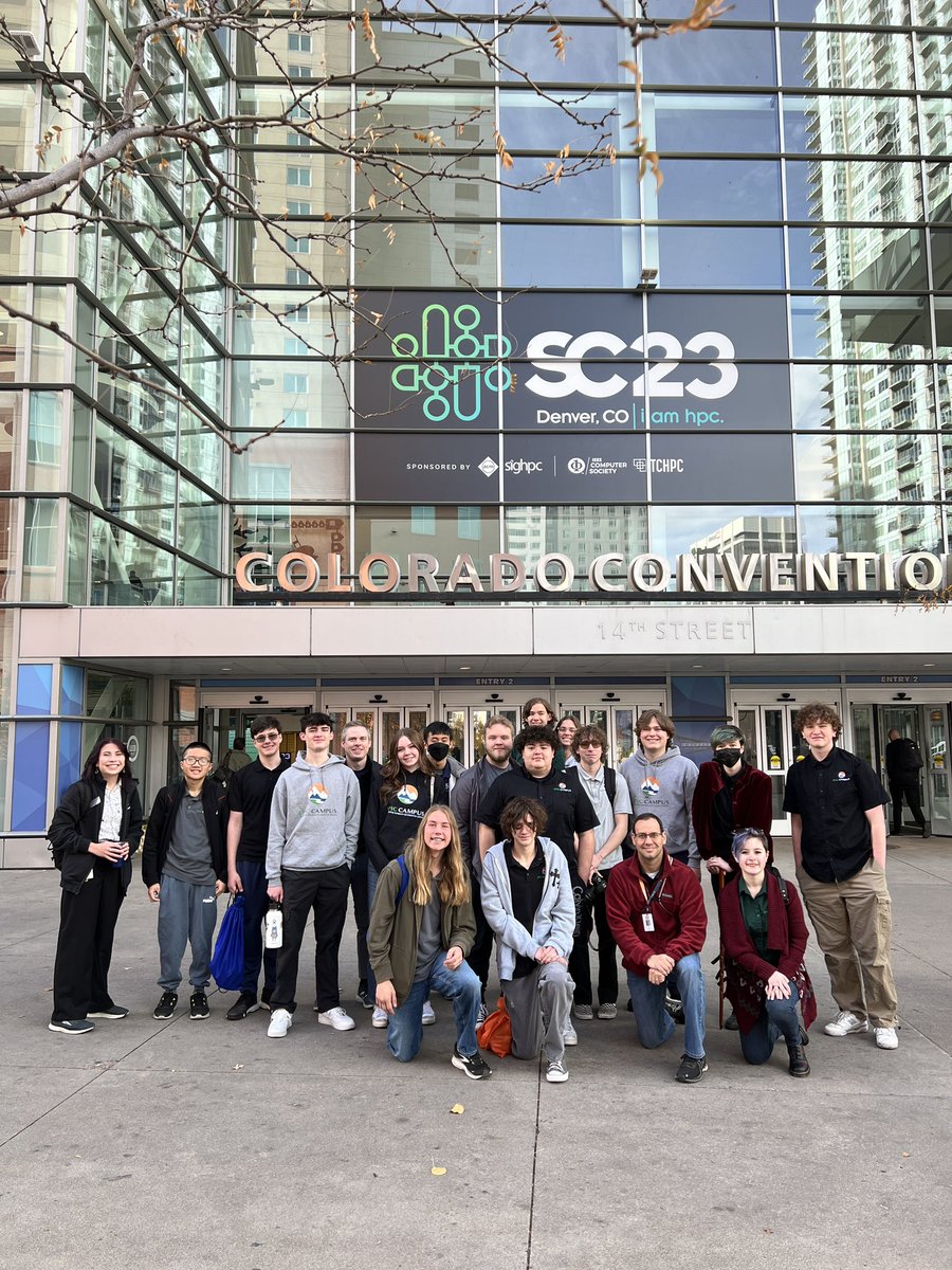 EPICCampusLPS's tweet image. Computer Science students attended the International Conference for High Performance Computing, Networking, Storage  and Analysis. #learningeveryday #itsEPIC