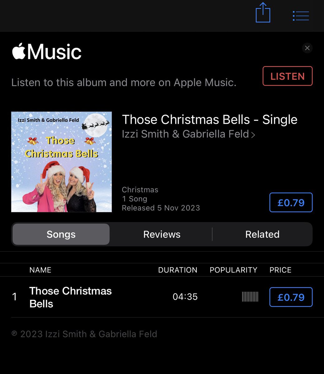 My amazing supporters have released a Christmas single and it’s available to purchase now for just 79p on ITunes with 100% of the proceeds being donated to Alzheimer’s Society 🎄You can listen to it here: youtu.be/VQlPb-Yrl3s?si… 🎄#ThoseChristmasBells #CharitySingle #christmas23