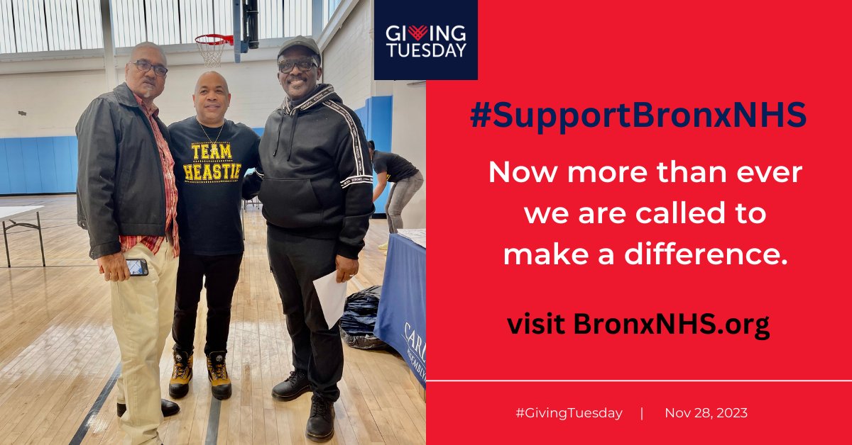 Your generosity transforms lives!🩵 This #GivingTuesday, give the gift of stability and
empowerment to Bronx residents. Support Bronx NHS in building a brighter future.🔨 #BronxNHS