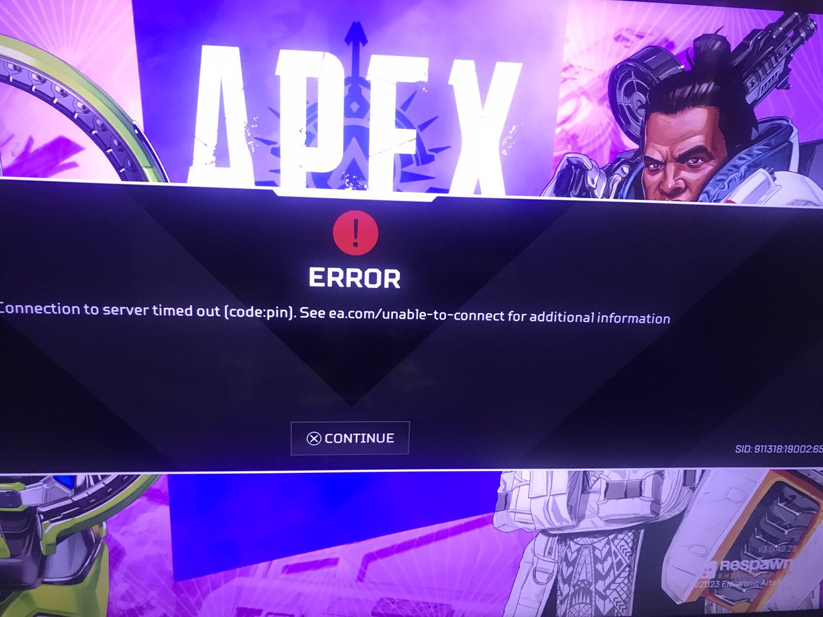 Shevax7's tweet photo. @Respawn @PlayApex Happy Monday Since 19th September ! Gtfo ! https://t.co/SaQRN7oWIB