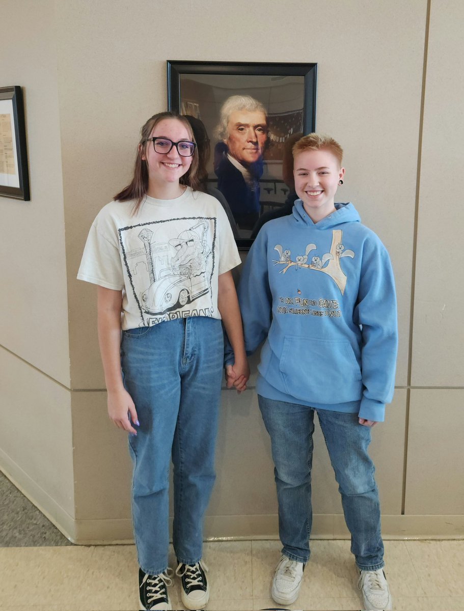 R7Activities's tweet photo. Jefferson High School is proud to recognize our Musicians of the Month for October:   AJ Firle and Olivia Sikes. Click on the link below to see their answers to a well-deserved Q&amp;A given to them.
https://t.co/ykNFOhtRHV https://t.co/eN4VOOoTBO