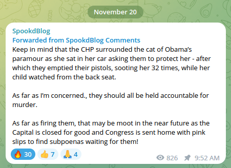 Manifest_Utopia's tweet photo. 🗝️ words in @SpookdBlog's post as Congress breaks for the holiday:
"As far as firing them, that may be moot in the near future as the Capital is closed for good and Congress is sent home with pink slips to find subpoenas waiting for them!"
#WatchForIt #GiveThanks #USA250 🎉🇺🇸 https://t.co/UvYsrwOTHz