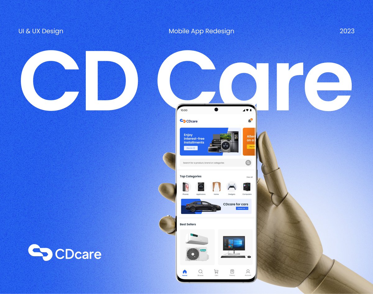 herald_designs's tweet photo. Super thrilled to publish this redesign case study, I did for the @CDcareNG mobile app.

The redesign was inspired by my experience using the app over the years. I explored the flaws in navigating the app and profer fixes to them. 

Check it out 👇🏾
https://t.co/JhbfouegHc https://t.co/8tjvdSLB9L