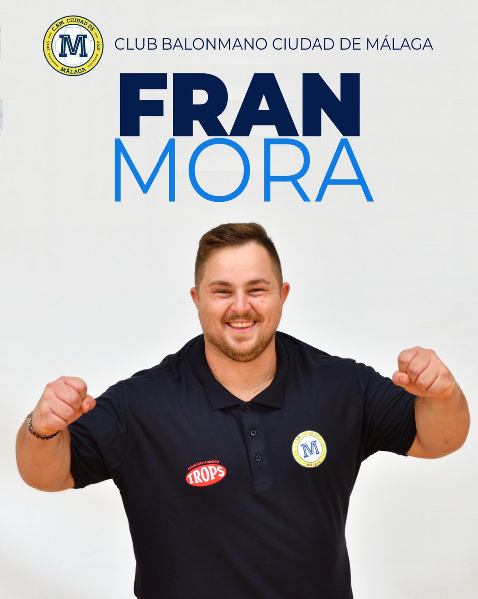 BMCiudadDMalaga's tweet photo. 🎂 Lo más valioso de un Club no son los títulos, sino las personas. Y entre jugadores, técnicos, directivos, oficiales… está Fran Mora, nuestro delegado de equipo y speaker, el mejor.

¡Muchas felicidades, @frankjmc1996,
en el día de tu cumpleaños!

@fTROPS 
#LaSumaDeTodos https://t.co/ea62nHZa3Y