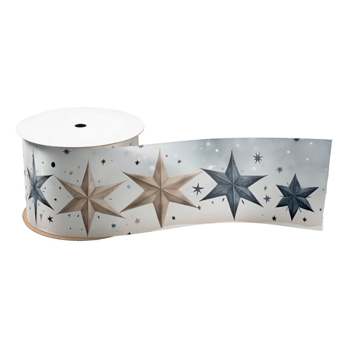 DiePlastikkarte's tweet photo. A Celestial Touch for Your Decor Satin Ribbon https://t.co/vvARjrtQ2x via @zazzle #CelestialRibbon #StarryTrim #NavyRibbon #HolidayRibbon  #CraftRibbon #WinterRibbon #GiftRibbon #SeasonalDesign  #StarRibbon  #SnowflakeRibbon https://t.co/A83lCDmkMS