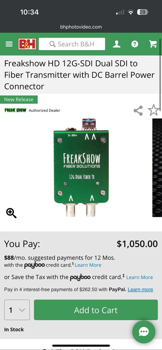 Freakshow_HD's tweet photo. If you haven’t seen the amazing specs of our new fiber units - run over to @bhphoto to check. Our long awaited fiber units are finally here! #broadcast #broadcastsolutions #broadcastcommunication #fiber #sditofiber #dit #vtr #videovillage https://t.co/MYhHyLQkia