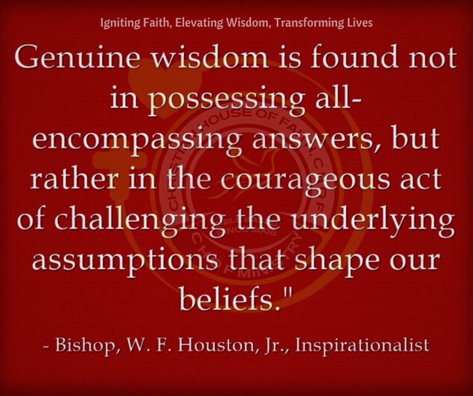 CHOFMINISTRY's tweet photo. #ChallengeBeliefs #CourageousWisdom #GenuineWisdom #RethinkAssumptions #SpiritualInsight #DeepUnderstanding #FaithInQuestioning #PhilosophicalThoughts #TransformativeWisdom
#CHOFMinistry #InspiritWord https://t.co/FdeCU94My1