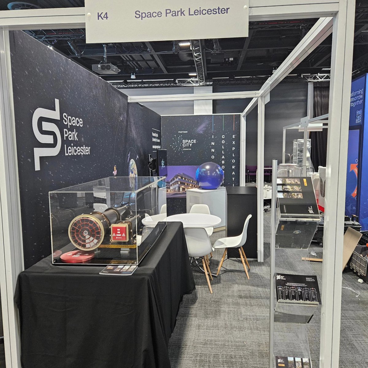 SpaceParkLeic's tweet image. Looking forward to seeing many friends in #Belfast tomorrow. #UKSC2023