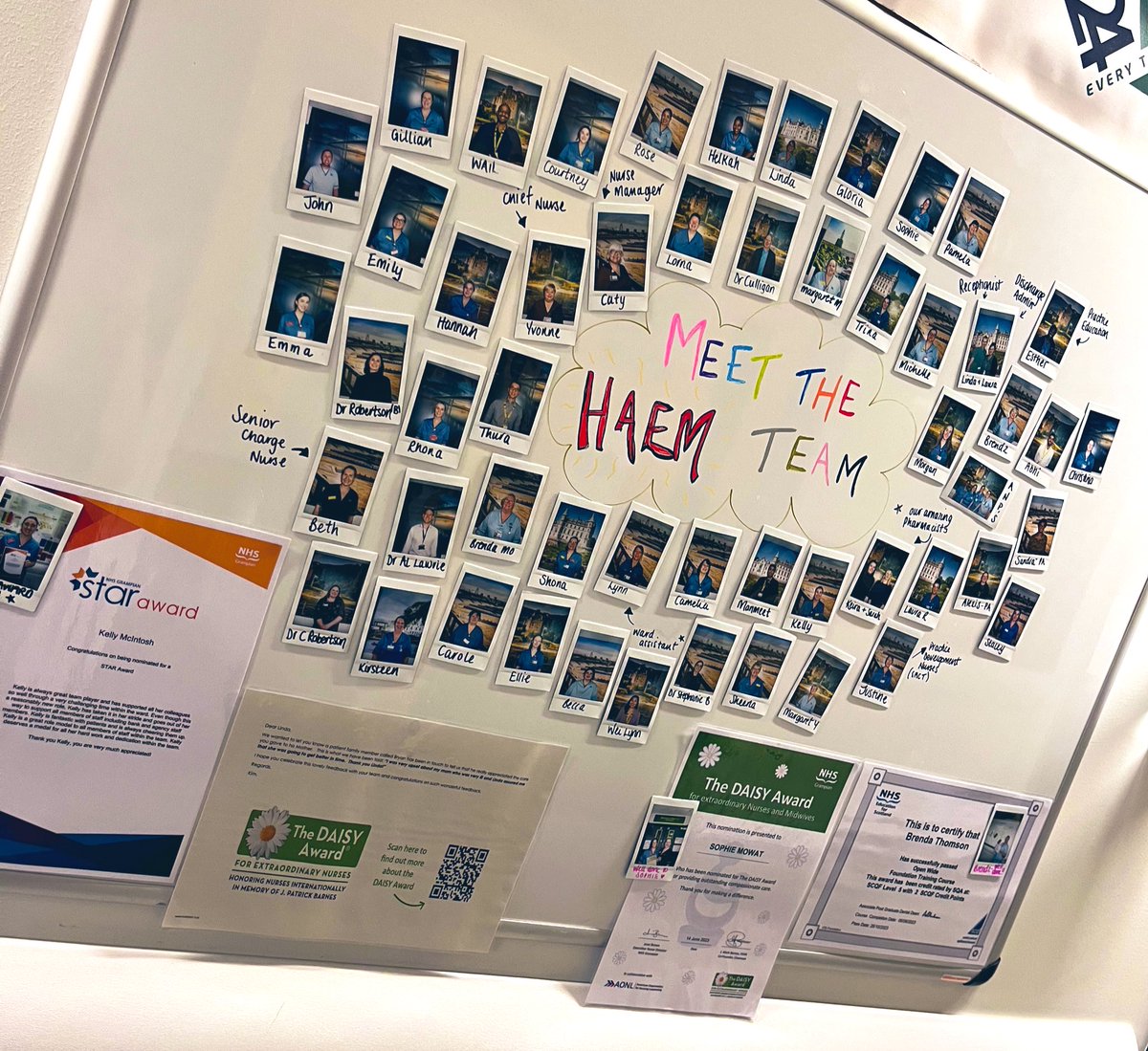 HAEM TEAM 🩸 ⭐️ 

Proud of this team and how they continually strive to do the best for the patients and for one another. 

<a href="/NHSGrampian/">NHS Grampian</a> <a href="/SmithCatzzz/">Caty</a> <a href="/VonwrightWright/">yvonne wright</a> 
#haematology #ward112