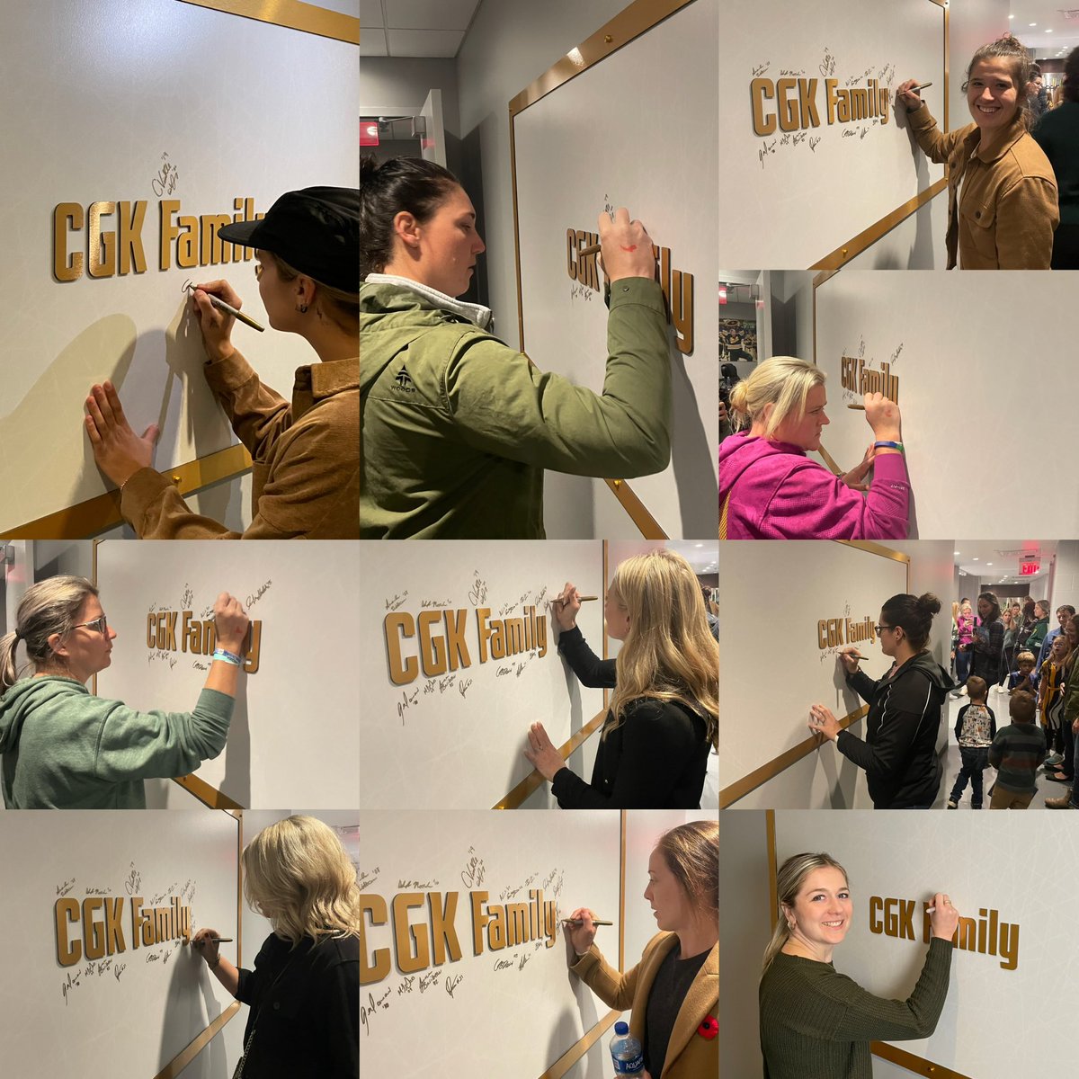 Our heart = happy 
So amazing to see members of our CGK Family back at Cheel signing our alumni wall💚💛 
#CGKfam #Knighthood #TheEducatedDecision #LetsGoTech