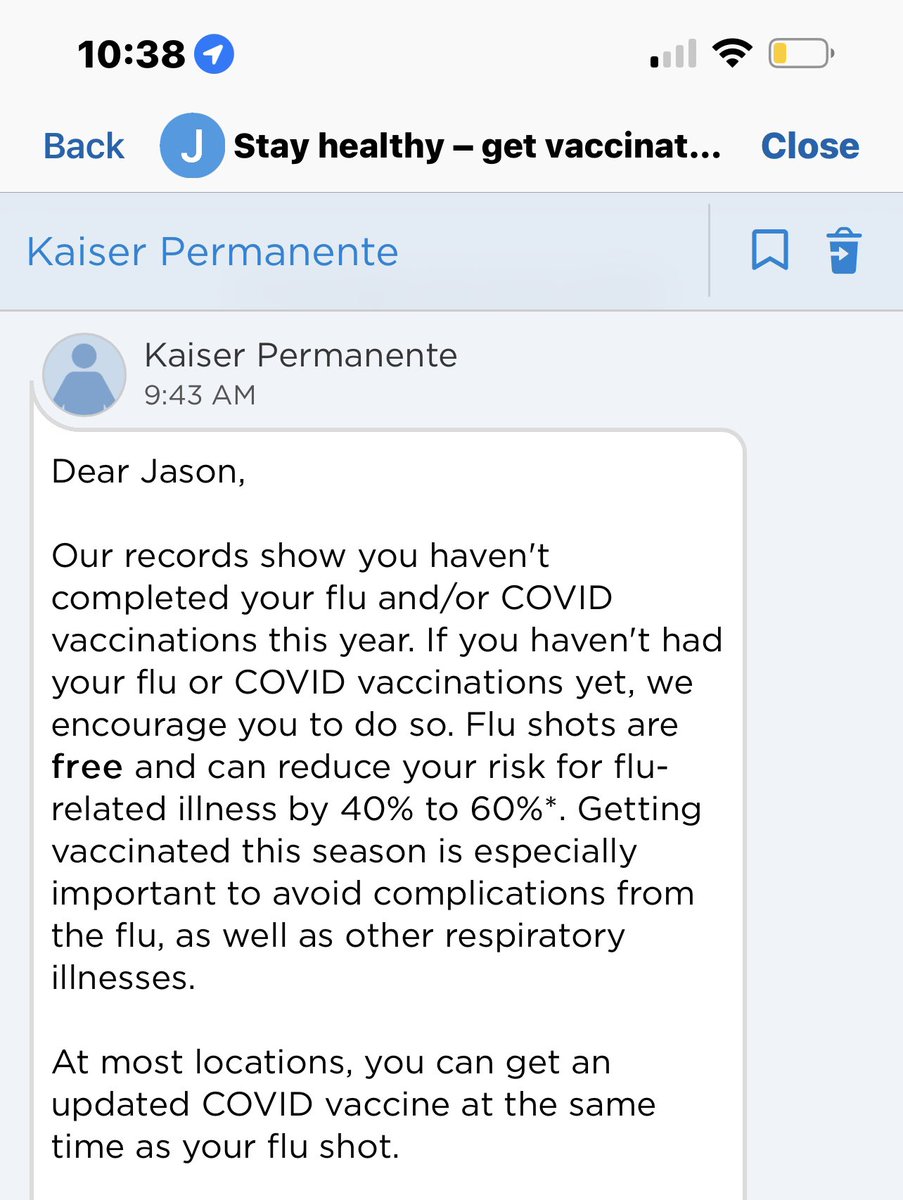 I’m honestly amazed, after all that we’ve scene they are still recommending Covid shots. 

Never trust your doctors recommendations and always question what they are prescribing you. Every single drug!

I’ve experienced years of medication side effects that caused permanent