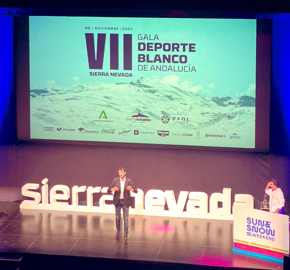CAR Sierra Nevada (@carsierranevada) on Twitter photo Un año más estamos presentes para apoyar a <a href="/cetursa/">Sierra Nevada</a> en su VII Gala del Deporte Blanco. Mucha suerte para esta temporada #sierranevada #galadeldeporteblanco #granada #estaciondeesqui #deporteblanco Un año más estamos presentes para apoyar a <a href="/cetursa/">Sierra Nevada</a> en su VII Gala del Deporte Blanco. Mucha suerte para esta temporada #sierranevada #galadeldeporteblanco #granada #estaciondeesqui #deporteblanco