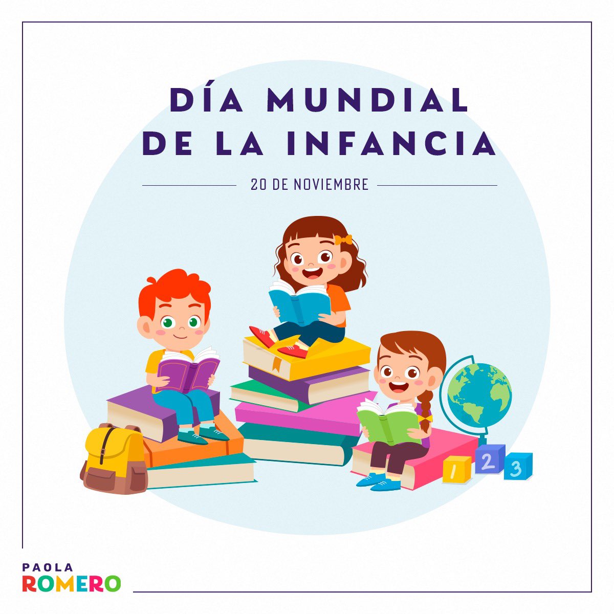 ¡Feliz día de la infancia! ♥️

Hoy 20 de noviembre es un día dedicado a todos los niños y niñas del mundo en conmemoración a la fecha en la que, allá por 1959, la Asamblea General de la ONU aprobó la Declaración de los Derechos del Niño #Quilicura #PaolaRomeroValdivia