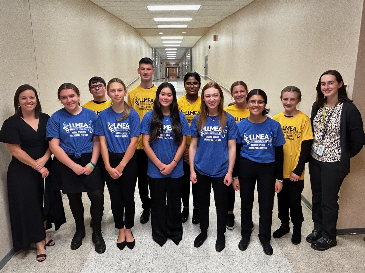 Proud moment for Marticville Middle School! Our talented musicians shone brightly at the LLMEA MS County Orchestra Festival this weekend. Kudos to our dedicated students, passionate teachers and supportive parents for making this musical journey unforgettable!
