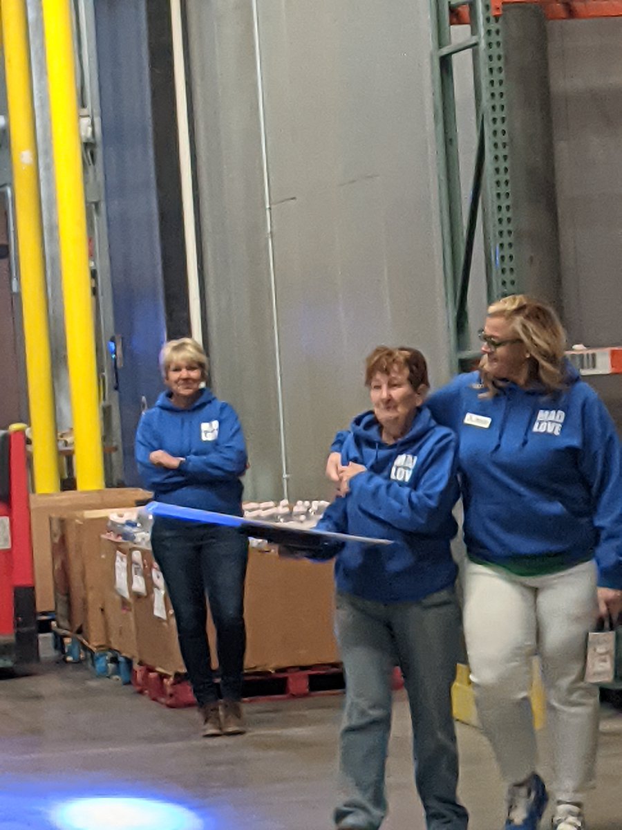 Ms Mac for the win!! A true champion for Doherty High School, Care and Share and Harvest of Love