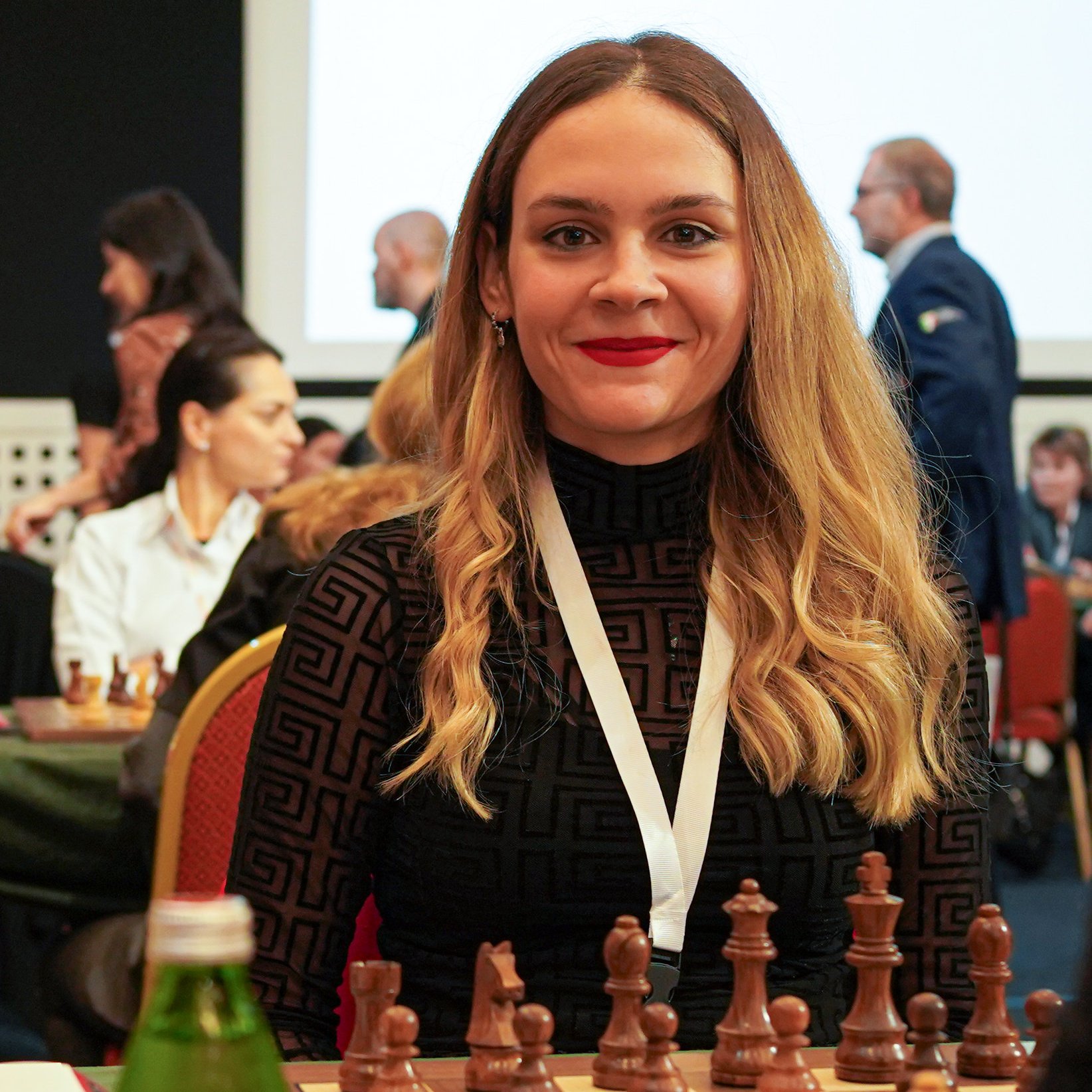 Women's Chess Coverage on X: Actually, they did put Teodora Injac