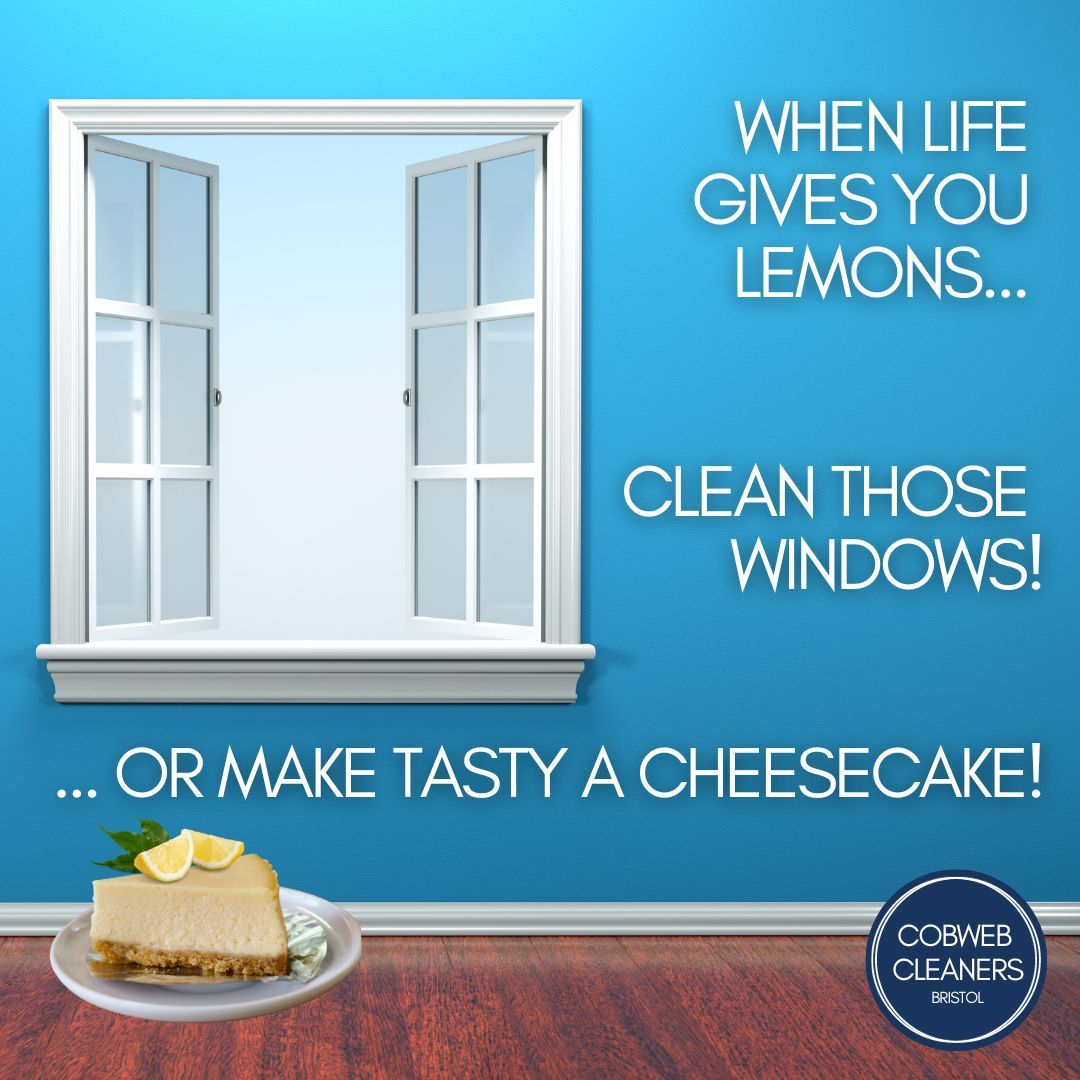 🍋🍋 When life gives you lemons… Polish those windows! 🍋🍋

What will you next use a lemon for?

Oh, a tasty cheesecake? Yes please!

If you’re looking for a cleaning team, just send us a DM!

#bristol #bristolsmallbusiness #cleaning #cleaningtips #mrshinch #lifestyle #love