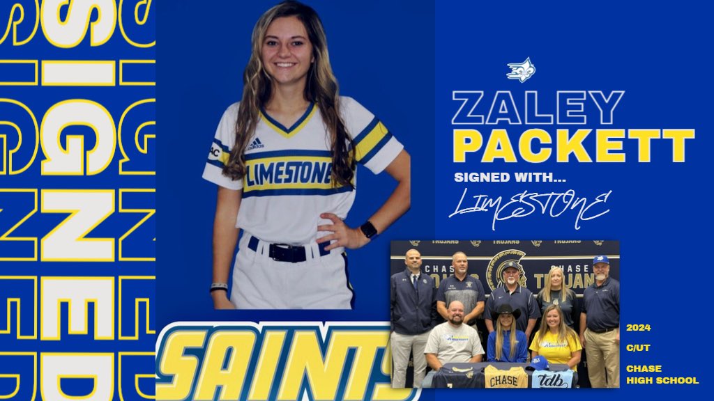 Another Saint signed, sealed and on her way! Welcome to the Rock Zales! ⚜️💙💛🤍⚜️