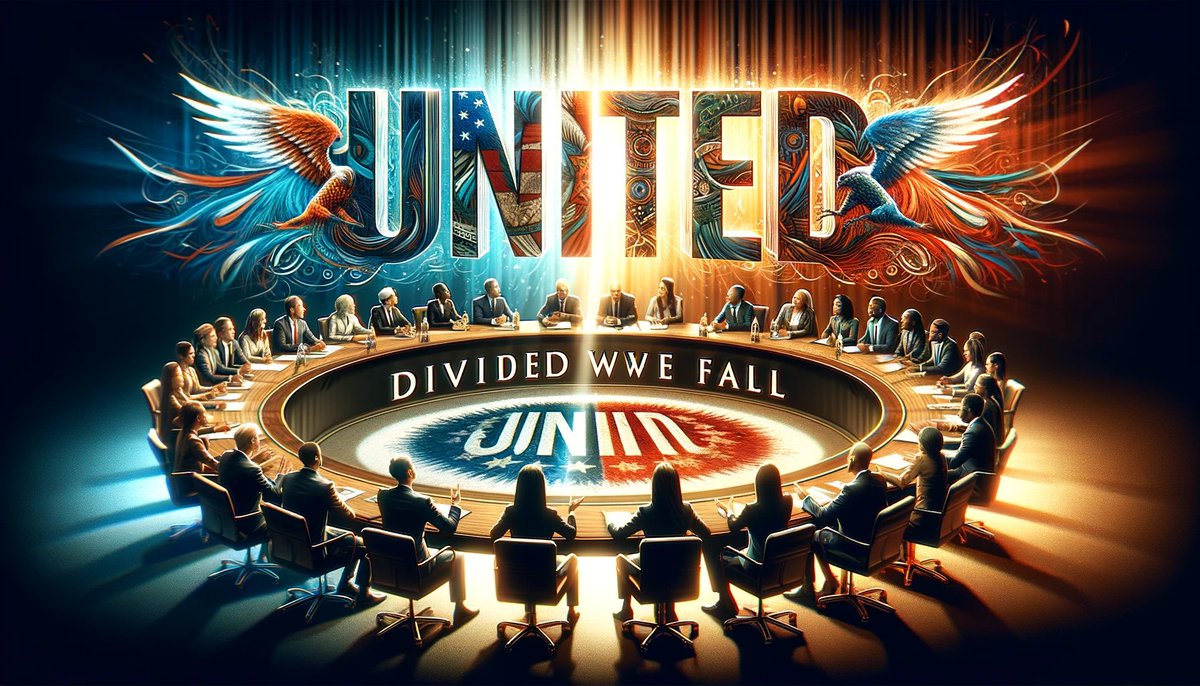 One vision,
United We Stand, Divided We Fall.💙