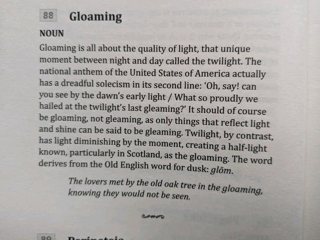 There can be a certain romanticism with words like #gloaming in prose.

#MondayMotivation #wordoftheday #writing #writer  
#love #quotes #words #wlw #lesbian #lgbt #lgbtq #gaywriter