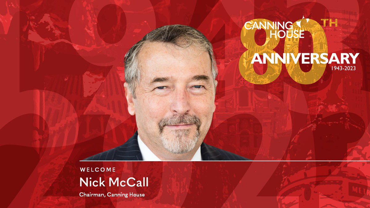 Canning_House's tweet photo. Canning House’s Chairman, Nick McCall, opens proceedings by welcoming guests to our 80th Anniversary celebration 🥂 #CH80 https://t.co/ueZrpRRnOx