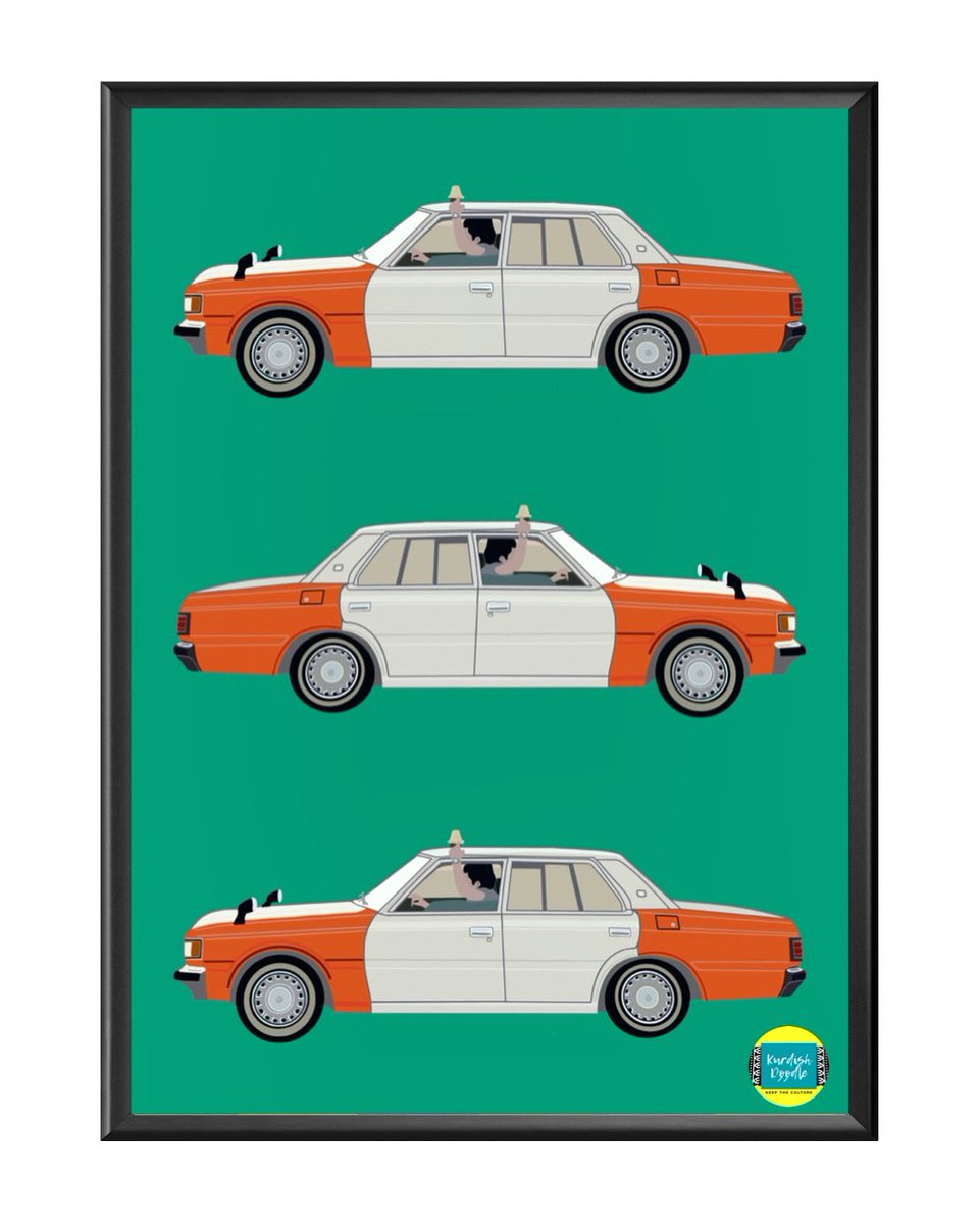kurdishdoodle's tweet photo. Taxi driver - شۆفێری تاکسی 🚕 

#kurdishdoodle https://t.co/7JEUTdVmCt