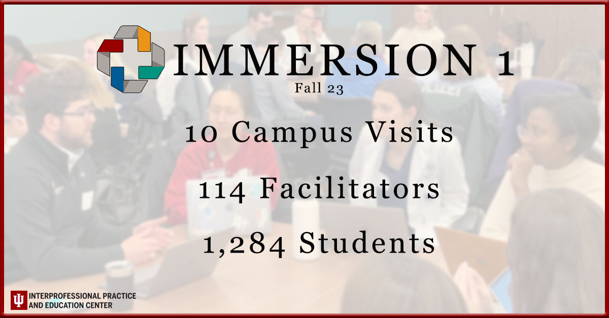 IU Interprofessional Practice and Education Center tweet media