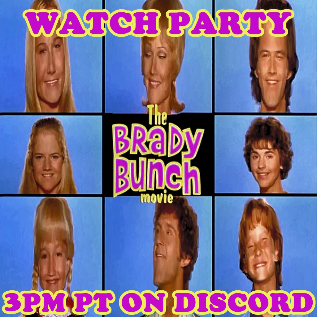 Calling all FIRST members! Rooster Teeth has asked us to host a watch party on their Discord, so we're gonna be hanging out and watching The Brady Bunch Movie today at 3PM PT. Anybody with FIRST and an Amazon Prime subscription can join as we'll be using the 'watch party' feature…