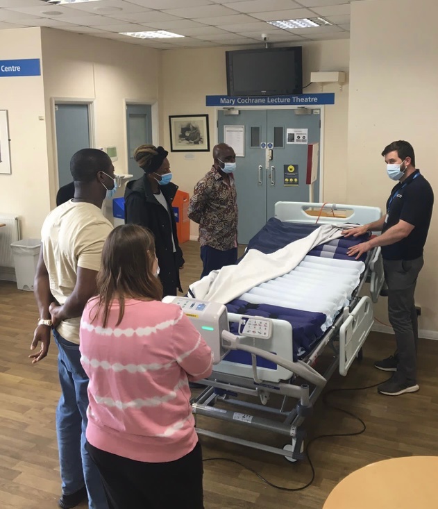 Over 250 new HCSW trained on ASSKING & Imperial’s Bed & Mattress pressure relieving equipment #stopthepressure Thank you @asante_dinah @BrightsparkArun @SavineLouise great collaborative working between @ImperialPeople @ArjoUKI @ImperialPeople